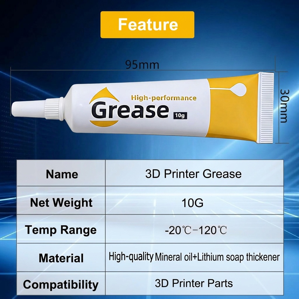 3D Printer Grease Lubricating  - Creality Printer Ender 3 review and price