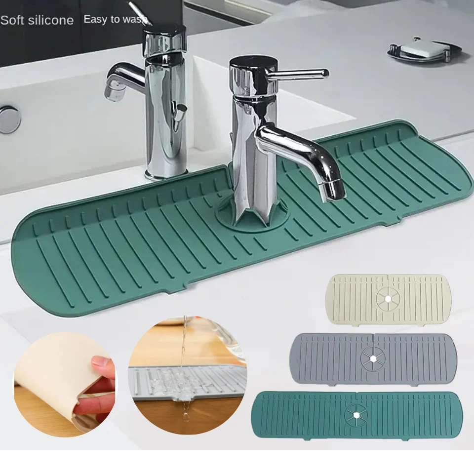 Kitchen Faucet Splash Pad Sili - Silicone Tap Washer review and price