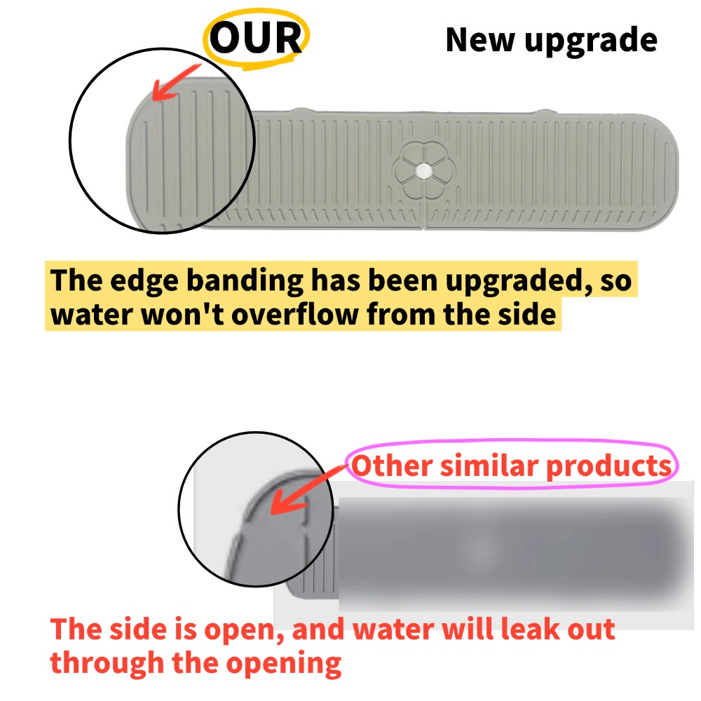 Kitchen Faucet Splash Pad Sili - Silicone Tap Washer review and price