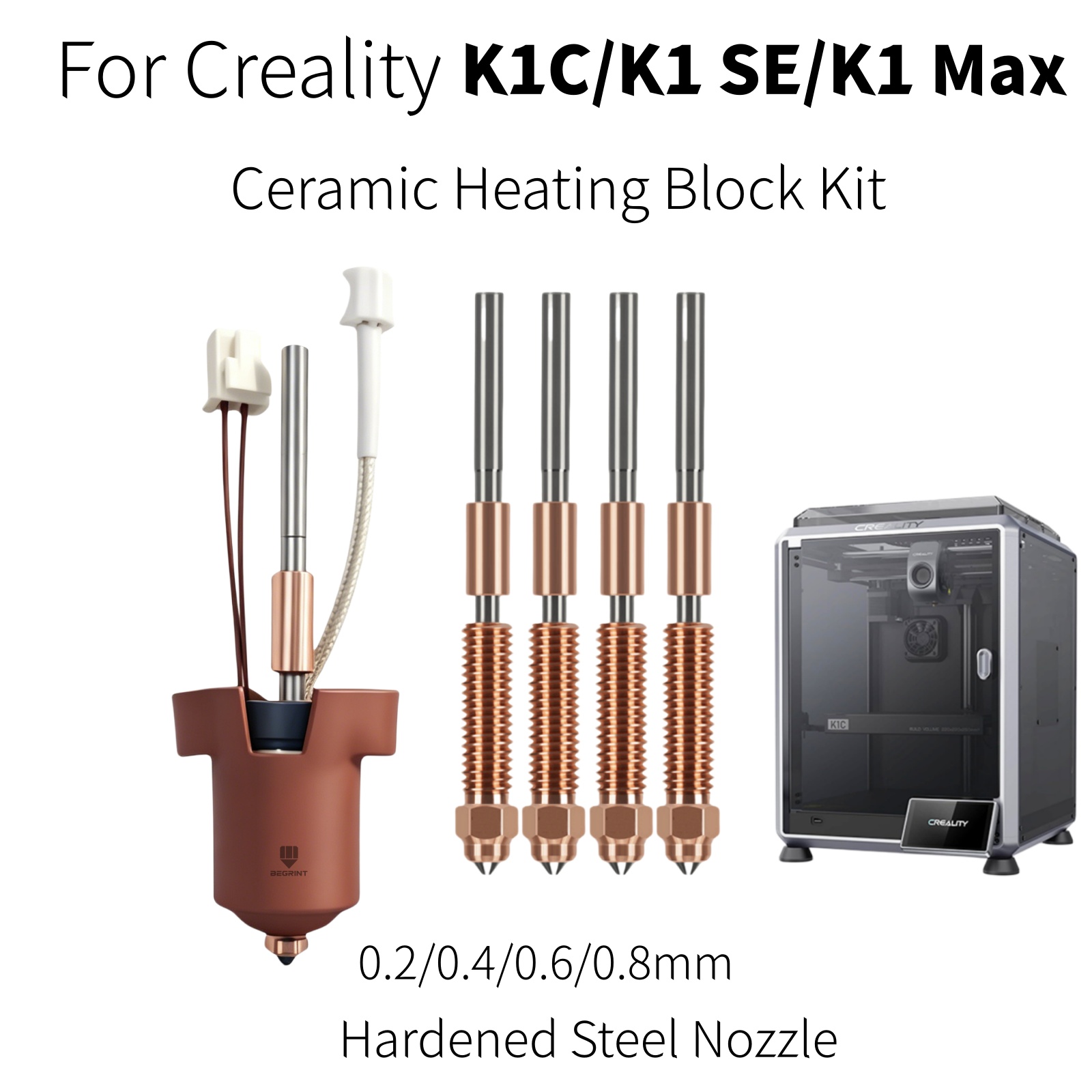 For Creality K1C K1 MAX Hotend - Creality Printer K1 review and price